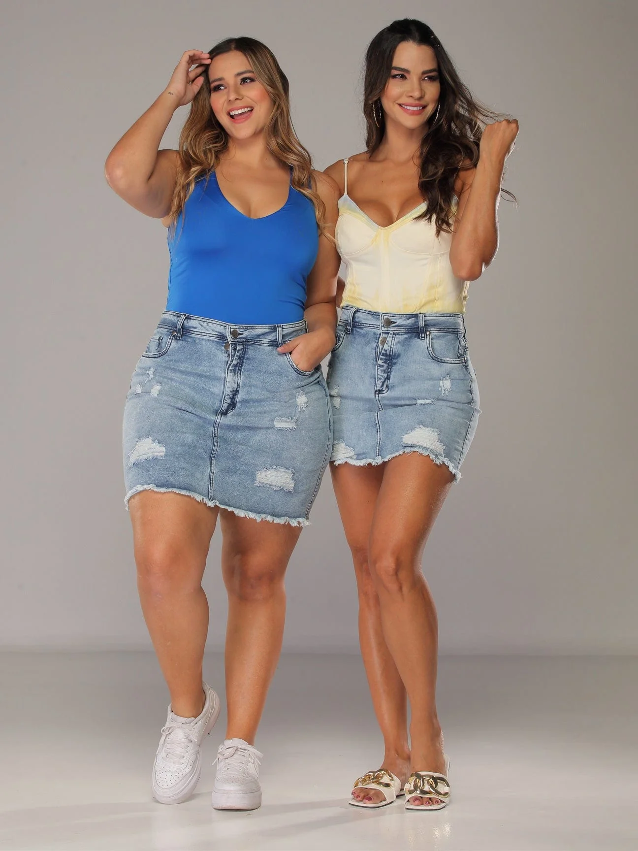 Slay Butt Lift Jean Skirt 14174 - Image 10