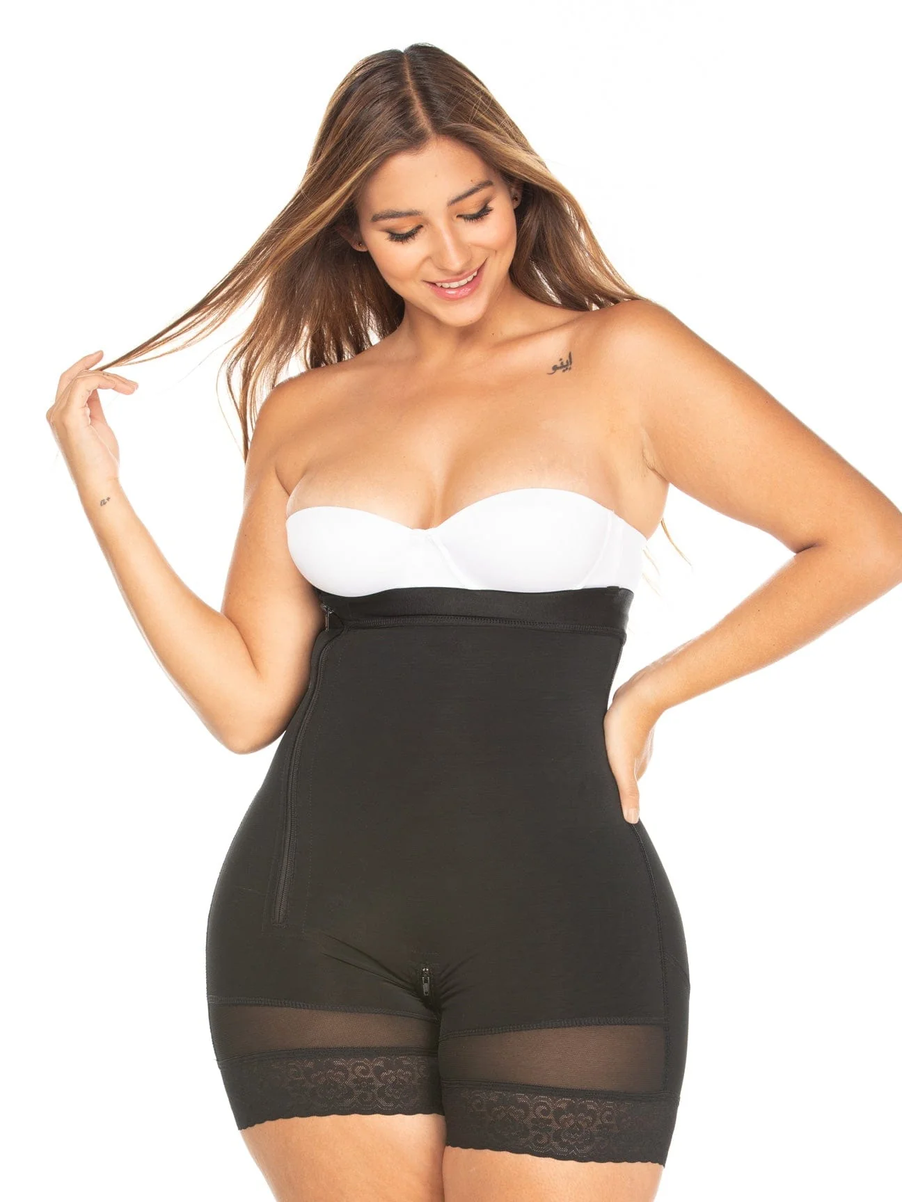 Strapless Sculpting Faja with Side Zipper NS068 - Image 4
