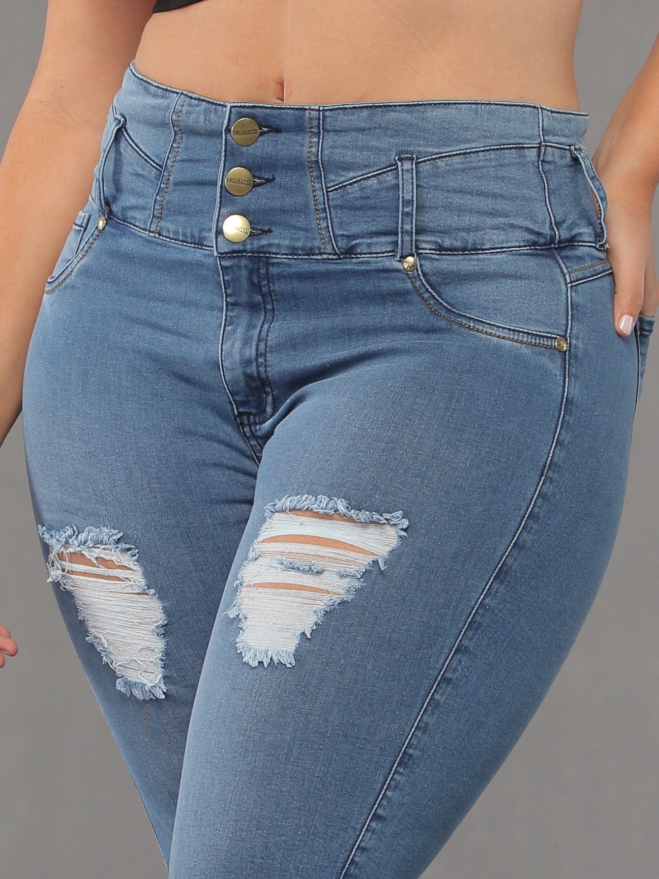 Sugar Butt Lift Jean Capri 14187 - Image 9