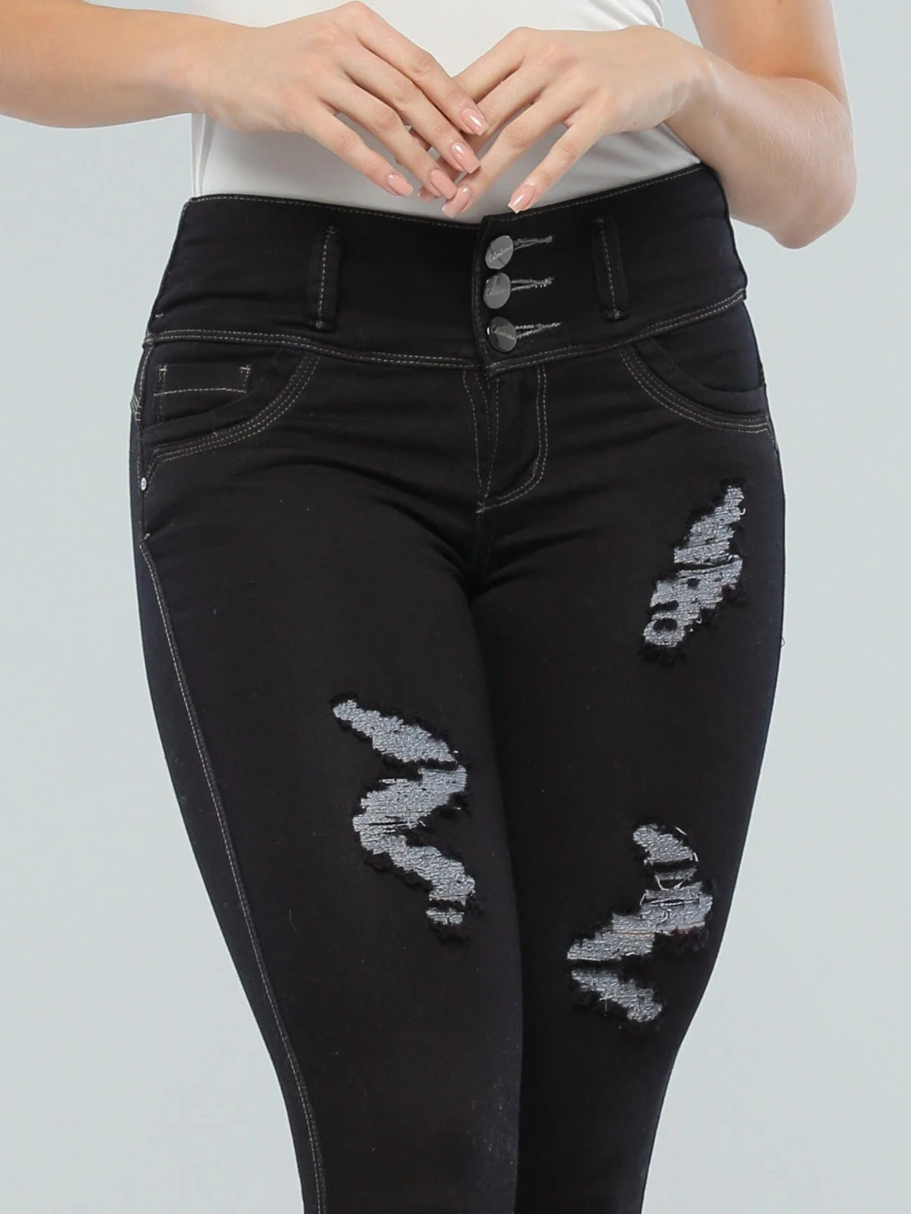 Violet Butt Lift Jeans CB4011 - Image 5